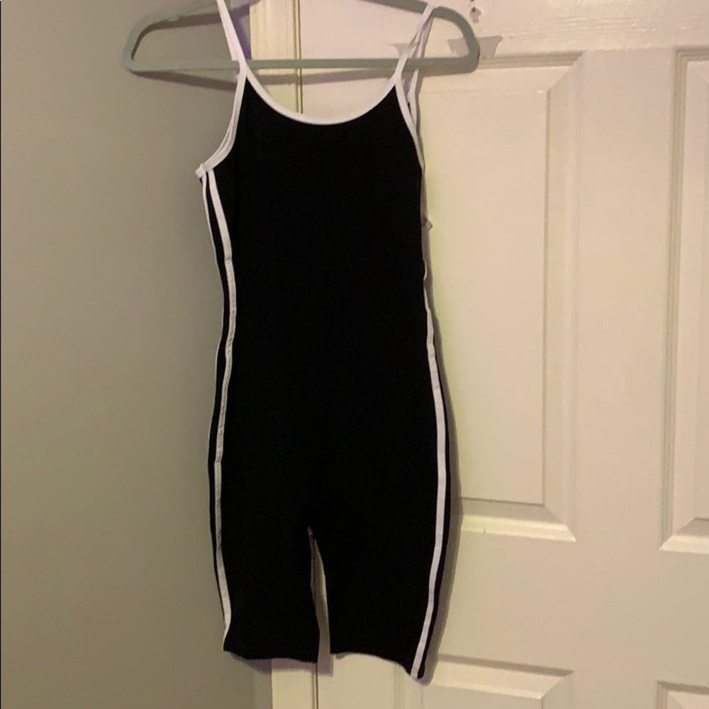 skin tight jumpsuit!
